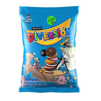 GALLETITAS DIVERSION X400