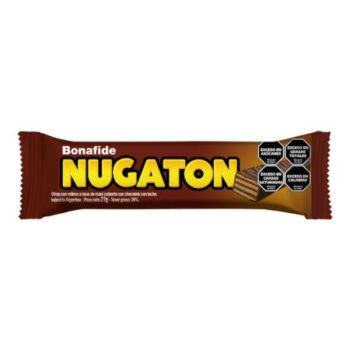 CHOCOLATE NUGATON X 27 GRS