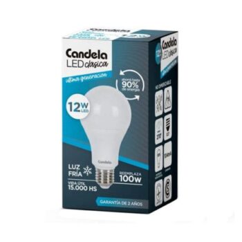 LAMPARA LED CANDELA X 12 WATS